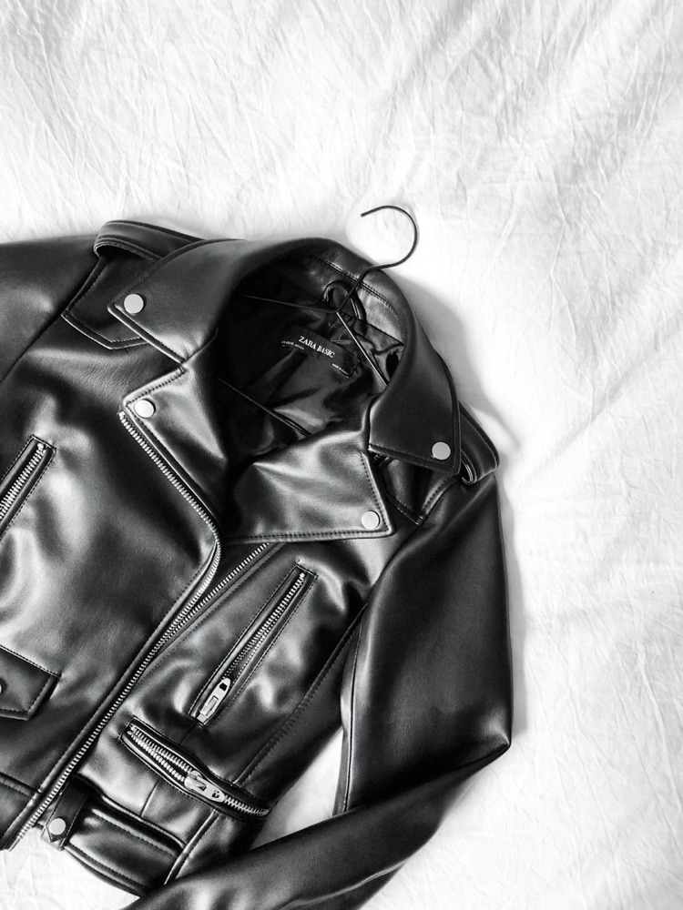Leather jacket